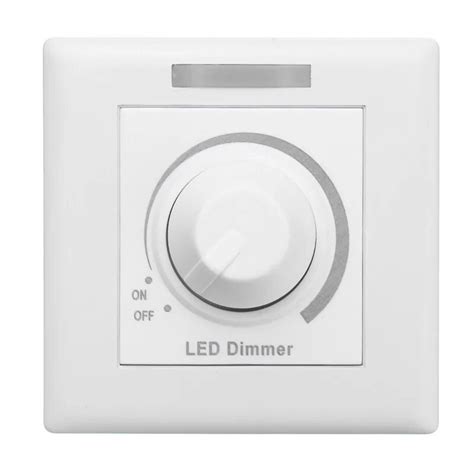 led dimmer vv wall dimmer switch   keys ir remote control  dimmable light lamp