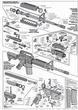 Blueprints Firearms Ar Diagrams Schematic sketch template