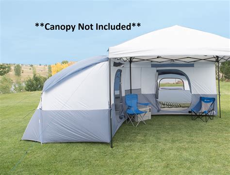 connectent  straight leg canopy camping safe ozark trail  person    ft outdoor sports