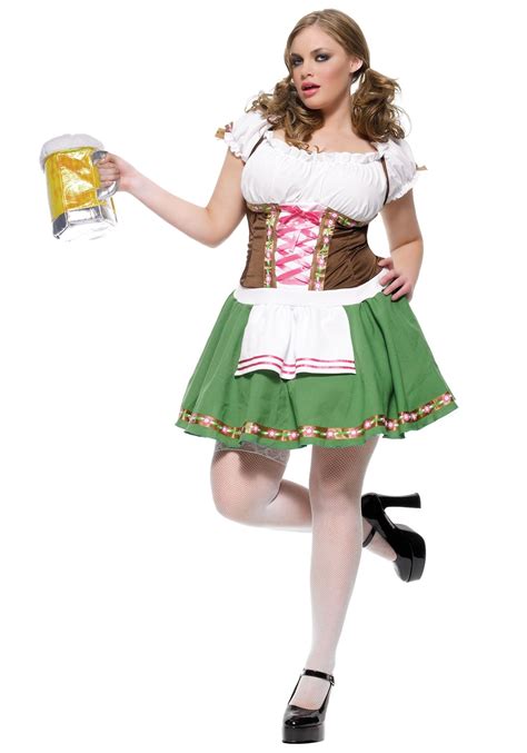 plus size german beer girl costume