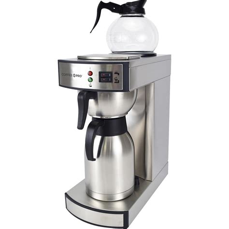coffee pro commercial coffeemaker  quart stainless steel stainless ebay