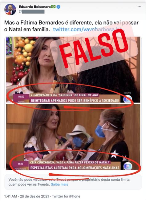 Pan On Twitter Eduardo Bolsonaro Espalha Fake News Usando A Imagem De