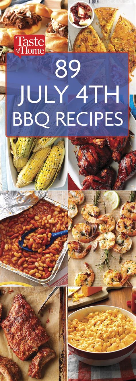 fourth  july barbecue recipes bbq recipes  july food fourth