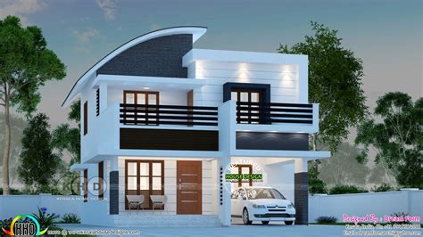 superb modern  sq ft  bedroom home kerala home design  floor plans  dream houses