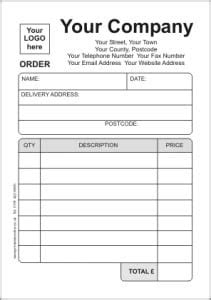 sample order form templates word excel  formats