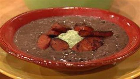 chorizo black bean soup rachael ray show