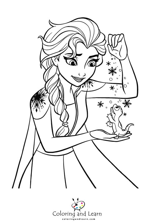 elsa coloring pages  coloring  learn