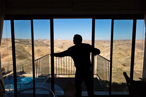 airbnb  israel  room   view  idyllic judea   occupied west bank