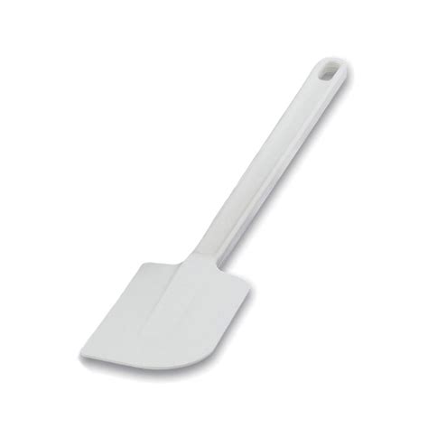 vollrath    high temp spatula contoured flexible blade white