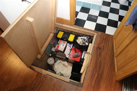 He Discovered A Mysterious Door In The Floor Of His New