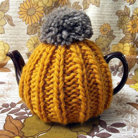 hand knit tea cosy  chi chi moi notonthehighstreetcom knit tea cozy knitted tea cosies
