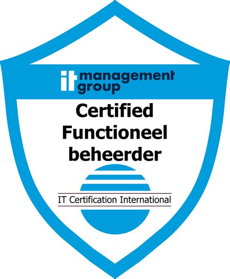 certified functioneel beheerder  management group