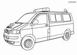 Polizei Polizeiauto Transporter Malvorlage Fahrzeuge Malvorlagen Happycolorz Fahrzeug sketch template