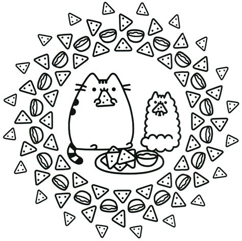 pusheen coloring pages  coloring pages  kids