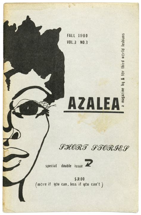 Vintage Gay On Twitter Azalea A Magazine By And For Third World