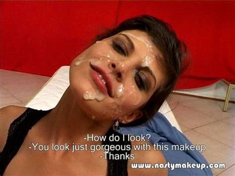 watch nasty makeup argentina bukkake lola facial