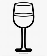 Coloring Wineglass sketch template