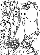 Coloring Pages Crayola Winter Sledding Printable Snow Christmas Adult Outdoors Sheets Kids Colouring Drawing sketch template