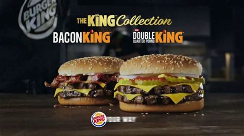 burger king double quarter pound king price burger poster