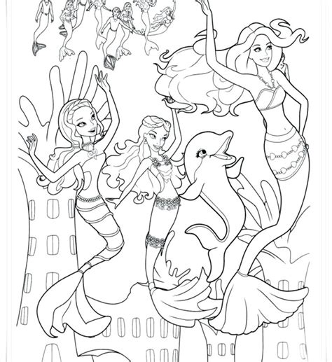 dolphin  mermaid coloring pages  getdrawings