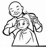 Barber Clipart Clip Coloring Drawing Gif Outline Cliparts Pages Community Getting Help sketch template