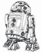 R2 D2 Artoo Detoo Canberra Boy Deviantart sketch template
