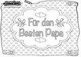Vatertag Ausmalen Ausmalbild Malvorlage Babyduda Geschenke Sprüche Malbuch sketch template