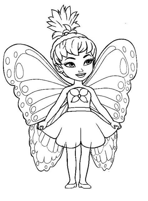 cute fairy coloring pages for girls pinterest cute fairy and fairies