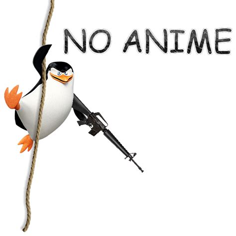 skipper joins  fight  anime penguin   meme