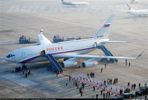 ilyushin il  pu russia state transport company aviation photo