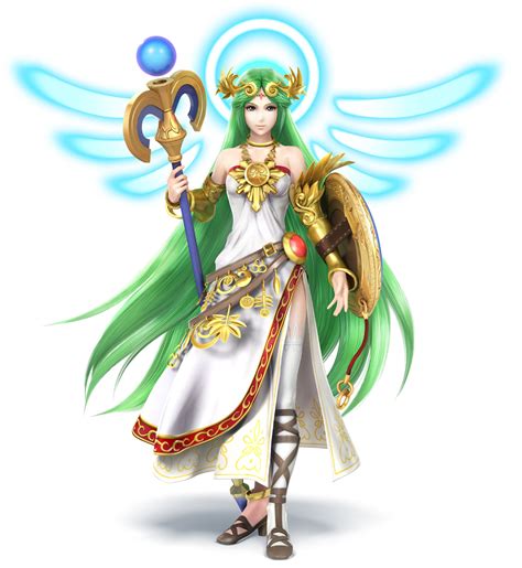 palutena art super smash bros for 3ds and wii u art gallery