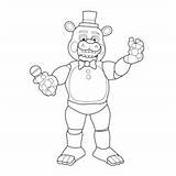Freddy Fnaf Withered Roxanne Coloringpages101 sketch template