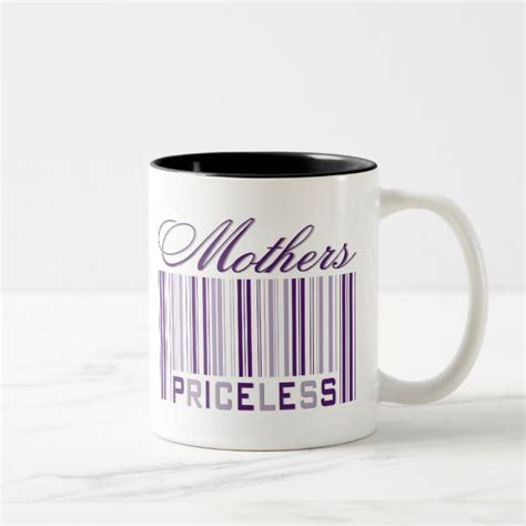 Mothers Priceless Two Tone Coffee Mug