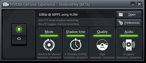 nvidia shadowplay gameplay recording software review eteknix