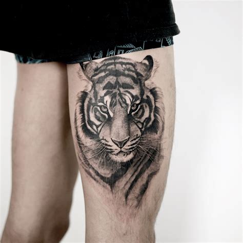 50 Stunning Tiger Head Tattoo Design Ideas February