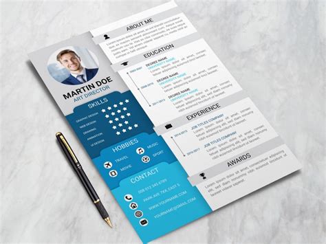 professional business resume template