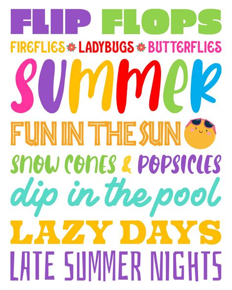 summer printable images gallery category page  printableecom