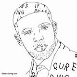 Drake Rapper Connect sketch template