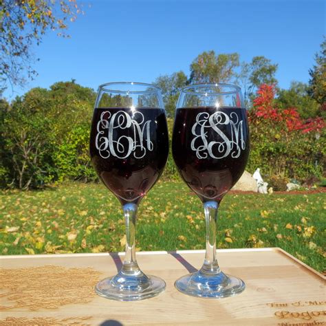 personalized wine glass engraved donebetter