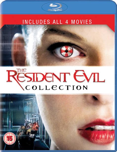 Resident Evil 1 4 Box Set Blu Ray Zavvi