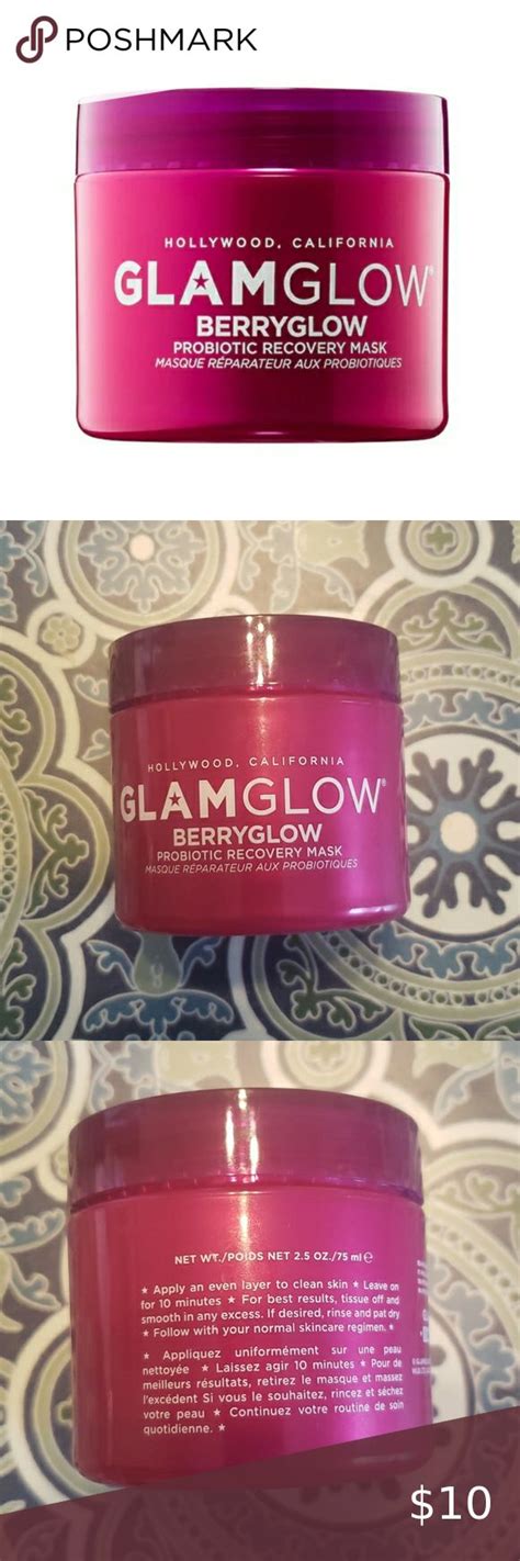 nwt full size glam glow berry glow luminous skin glow sephora makeup