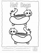 Coloring Pages Dog Food Cartoon Hot Library Clipart Wonderweirded Popular sketch template