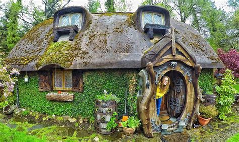 real life hobbit house imagines  fantastical book   cozy home