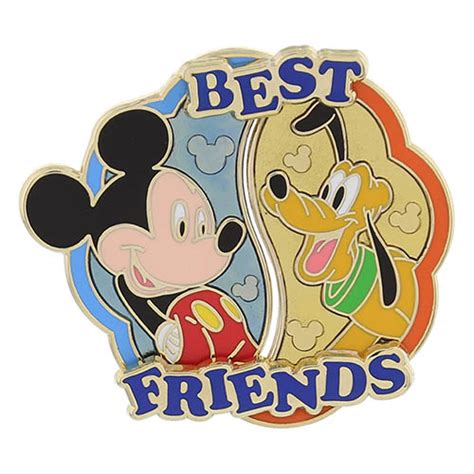 Disney Best Friends Pin Mickey And Pluto