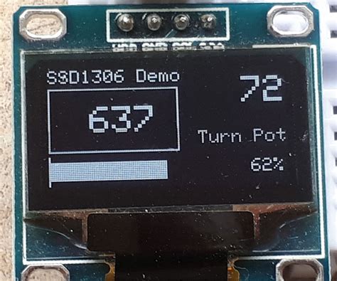 arduino   ssd oled ic  display  steps instructables