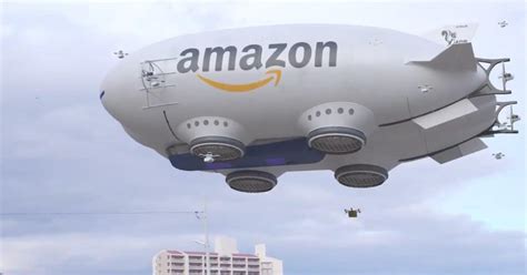 drone dropping amazon blimp isnt coming   soul cnet
