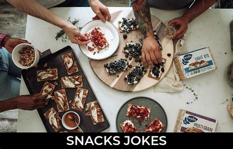 snacks jokes     laugh  loud