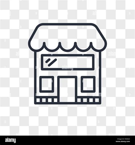 icone vecteur magasin isole sur fond transparent concept store logo image vectorielle stock alamy