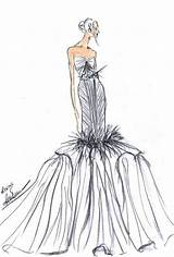 Prom Dress Sketches Sketch Dresses Gown Drawing Fashion Short Wedding Designer Gowns Paintingvalley Drawings Luffy Bridal Illustrations Visit Fantasy sketch template