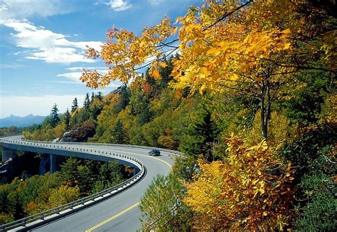 blue ridge parkways viaduct turns   month high country press